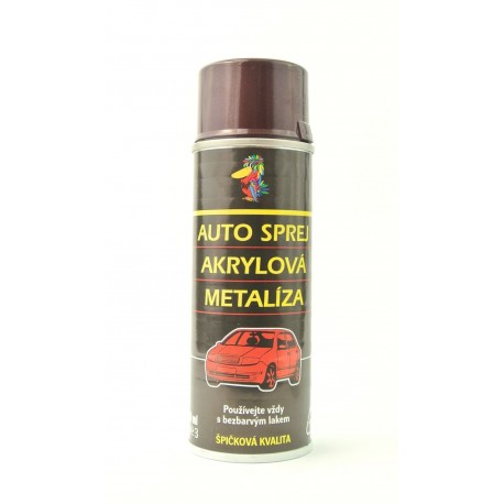 Sprej autolak ŠKODA 9880 červená bordeaux 200 ml