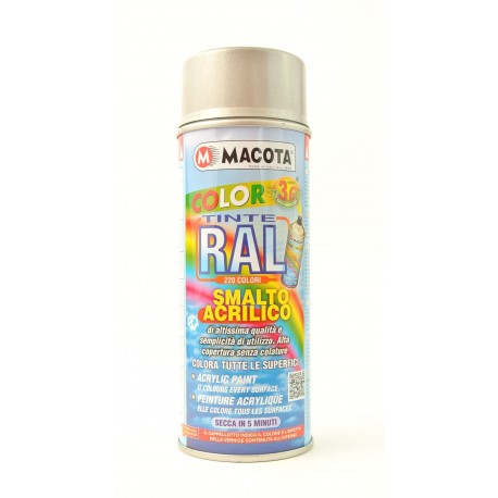 MACOTA COLOR 3G akrylátový sprej RAL 9007 400 ml