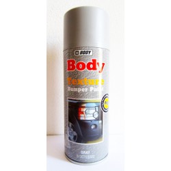 BODY sprej na plasty štruktúrový sivý 400 ml