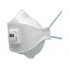 3M 9322 Aura P2 respirátor proti prachu s ventilom (FFP2)