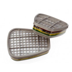 3M 6059 ABEK1 filter proti plynom, výparom a amoniaku (2 ks)