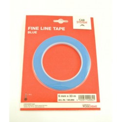 CARSYSTEM FINE LINE modrá kontúrovacia páska 6 mm x 33 m