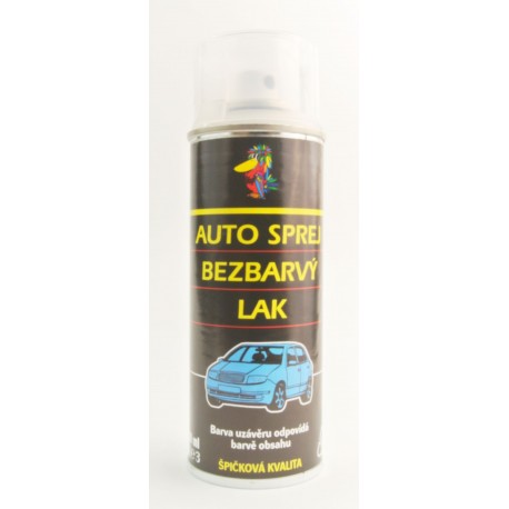 Sprej ŠKODA bezfarebný lak DUPLI-COLOR 200 ml