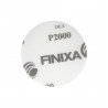 FINIXA brúsny kotúč suchý zips D75 mm bez dier P2000