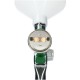 SICCO GREEN stredotlaká striekacia pištoľ trysky 1,4+1,7 mm a regulátor