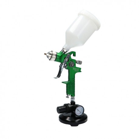 SICCO GREEN stredotlaká striekacia pištoľ trysky 1,4+1,7 mm a regulátor