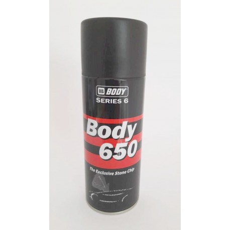 BODY 650 prelakovateľná ochrana prahov sprej 400 ml čierna