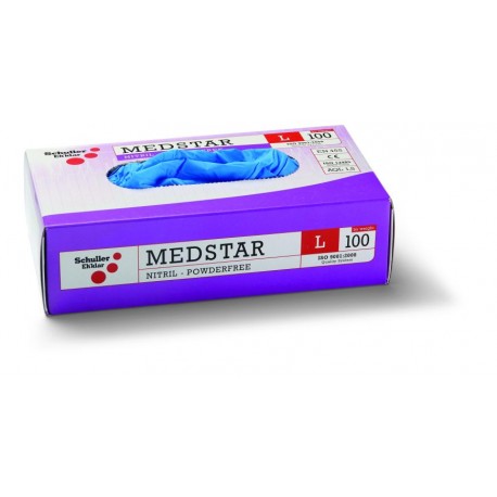 SCHULLER MEDSTAR NITRIL nitrilové rukavice balenie 100 ks