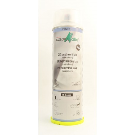 ColorMatic dvojzložkový sprej bezfarebný lak 500 ml