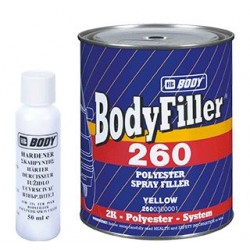 BODY 260 polyesterový striekací tmel 1 l