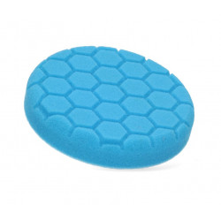 BLUE-CAR modrý mäkký leštiaci kotúč 140 mm včelí plást