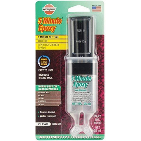 VERSACHEM 5 Minute Epoxy rýchloschnúce epoxidové lepidlo 25 ml