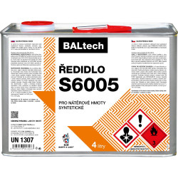 BAL S 6005 syntetické riedidlo 4 litre