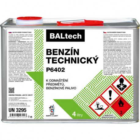 BAL technický benzín 4 litre