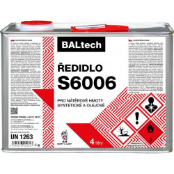 BAL S 6006 syntetické riedidlo 4 litre