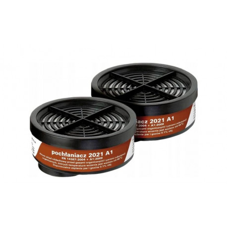 SECURA 2000 A1 filter proti výparom a plynom (2 ks)