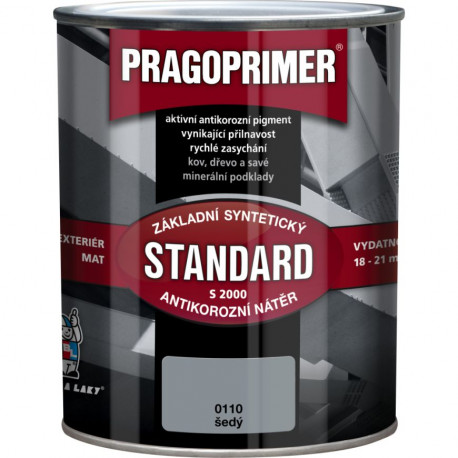 PRAGOPRIMER S 2000 sivá základná farba 0,6 l