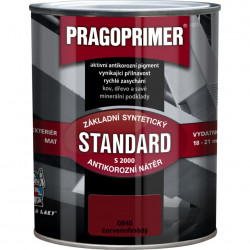 PRAGOPRIMER S 2000 červenohnedá základná farba 0,6 l