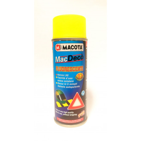 MACOTA sprej žltá neónová farba RAL 1026 400 ml