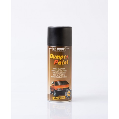 BODY BUMPER PAINT čierny sprej na plasty 400 ml