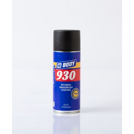 BODY 930 sprej nástrek na podvozok čierny 400 ml
