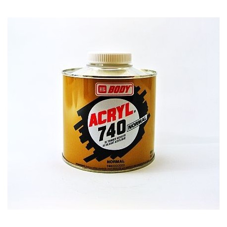 BODY 740 ACRYL akrylátové riedidlo normálne 500 ml