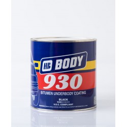 BODY 930 náter na podvozky čierny 2,50 kg