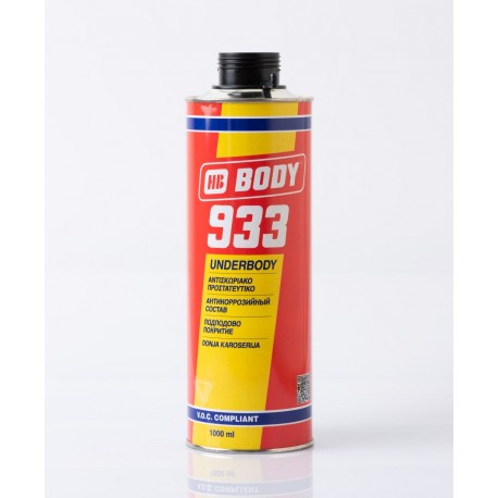 BODY 933 ochrana podvozku neprelakovateľná 1 l