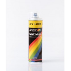 MoTip sprej bezfarebný lak na metalízy 500 ml lesklý