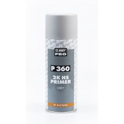 BODY P360 sivý základový plnič v spreji 400 ml