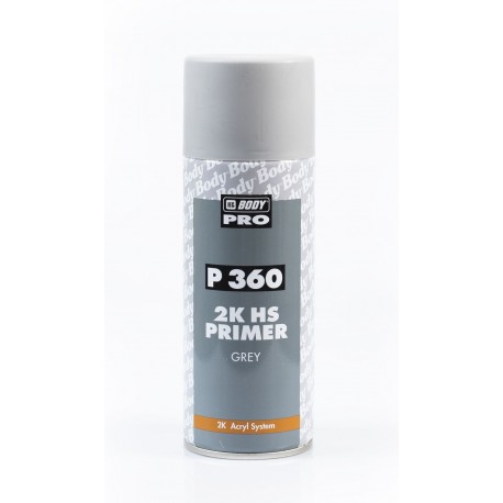 BODY P360 sivý základový plnič v spreji 400 ml