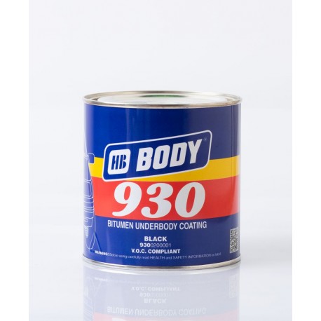 BODY 930 náter na podvozky čierny 1 kg