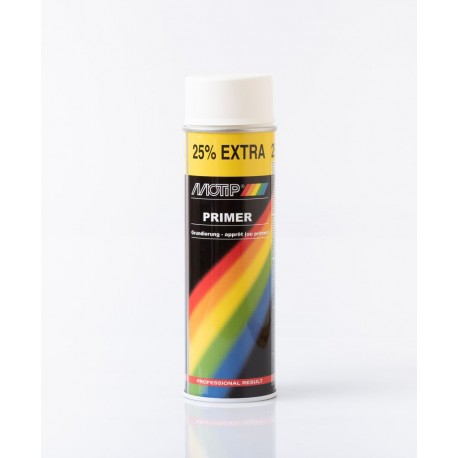 MoTip sprej biela základná farba 500 ml