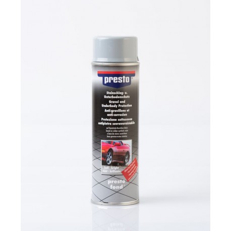 PRESTO šedý sprej na podvozky 500 ml