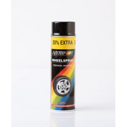 MoTip lesklý čierny sprej na disky 500 ml