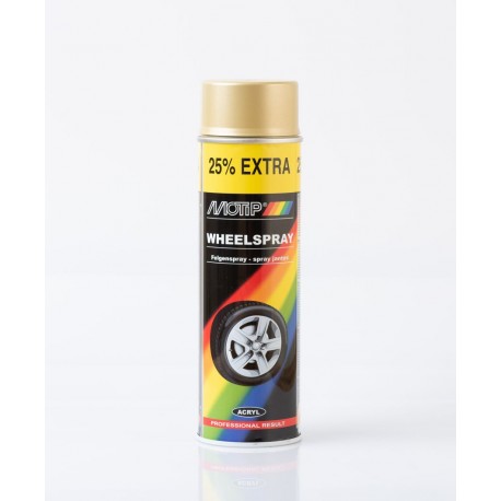 MoTip zlatý sprej na disky 500 ml