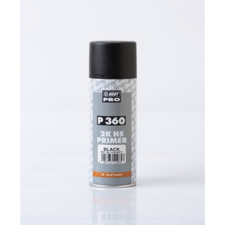 BODY P360 čierny základový plnič v spreji 400 ml