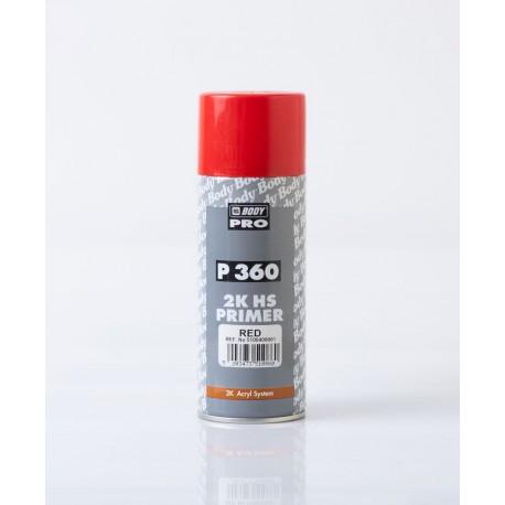 BODY P360 červený základový plnič v spreji 400ml