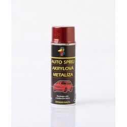 Sprej autolak ŠKODA 9770 oranžová Cayenne 200 ml