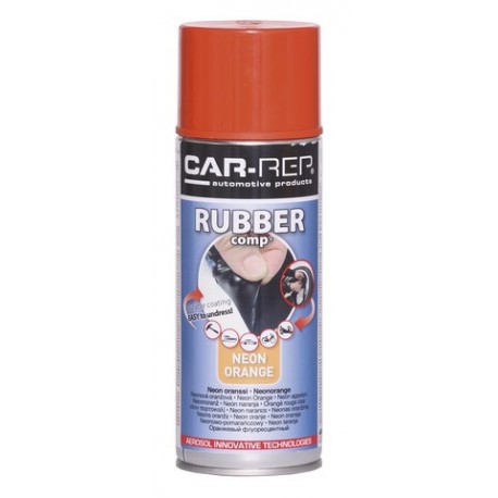 RubberComp tekutá guma fluorescenčný oranžový sprej 400 ml